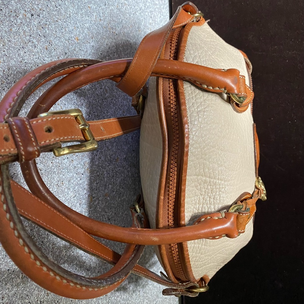 Vintage Dooney & Bourke Satchel Crossbody Bag - Picture 9 of 13